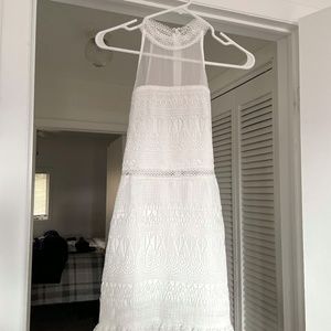 VICKY DRESS - WHITE (Lady Black Tie) - X-Small (Size 2)